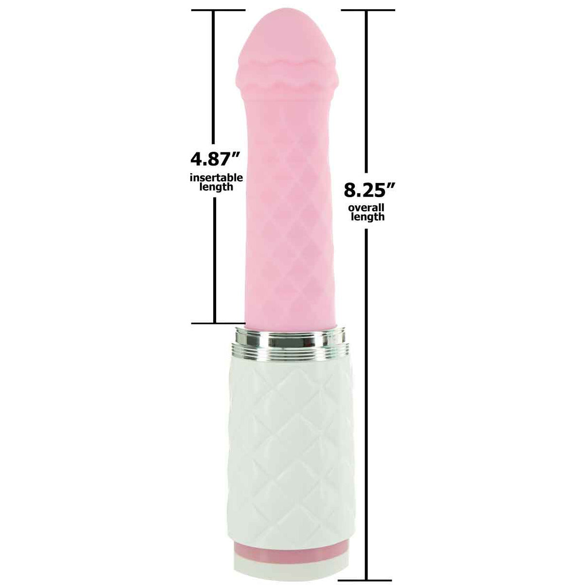 Pillow Talk Feisty -  Thrusting Vibrator - Pink