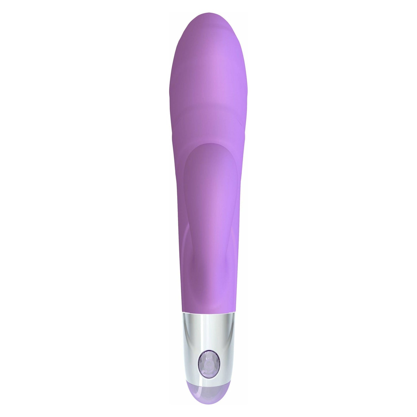 Mae B Lovely Vibes - G-Spot Shaped Soft Touch Twin Vibrator - Purple