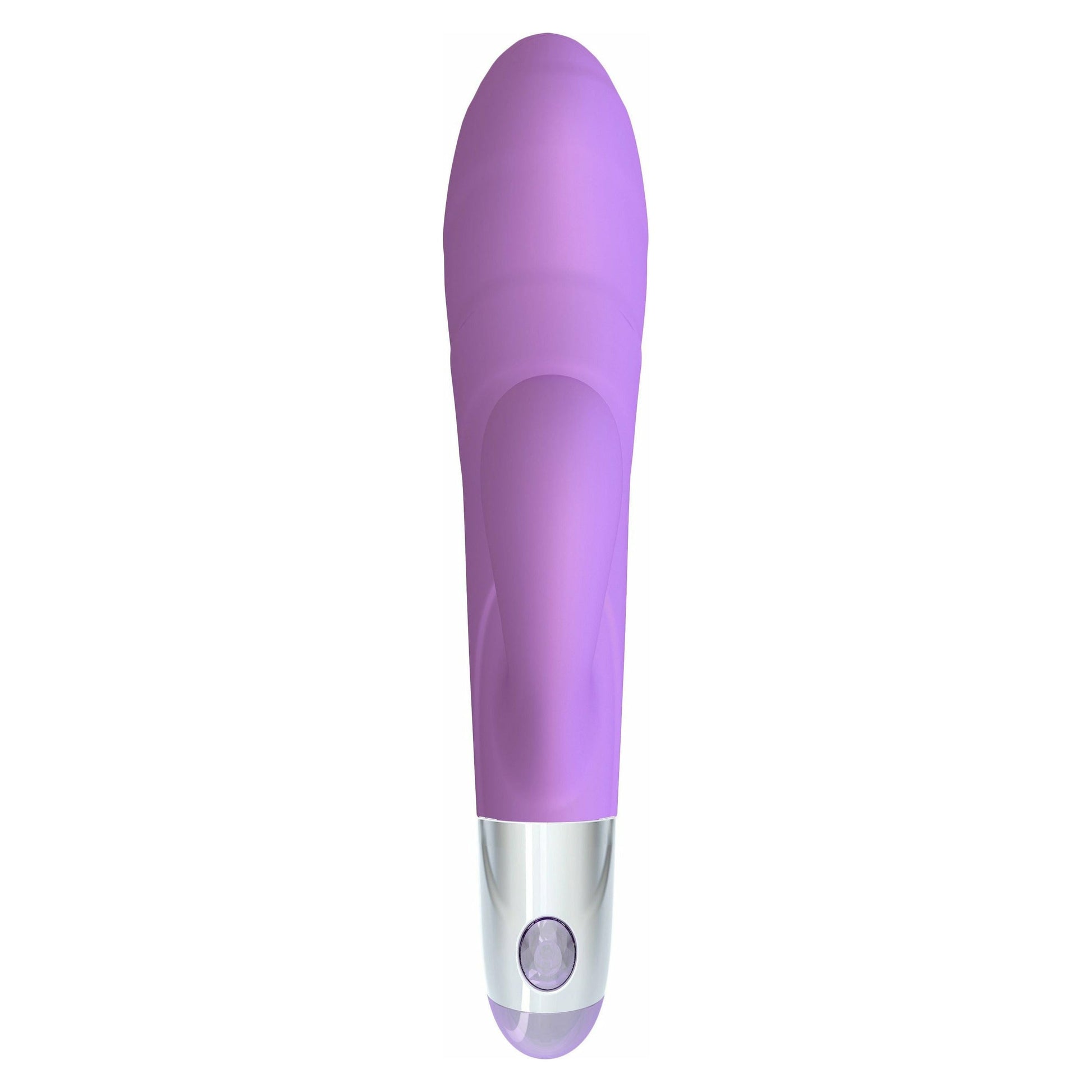 Mae B Lovely Vibes - G-Spot Shaped Soft Touch Twin Vibrator - Purple