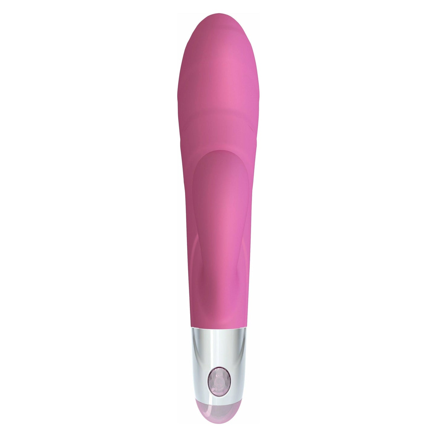 Mae B Lovely Vibes - G-Spot Shaped Soft Touch Twin Vibrator - Pink