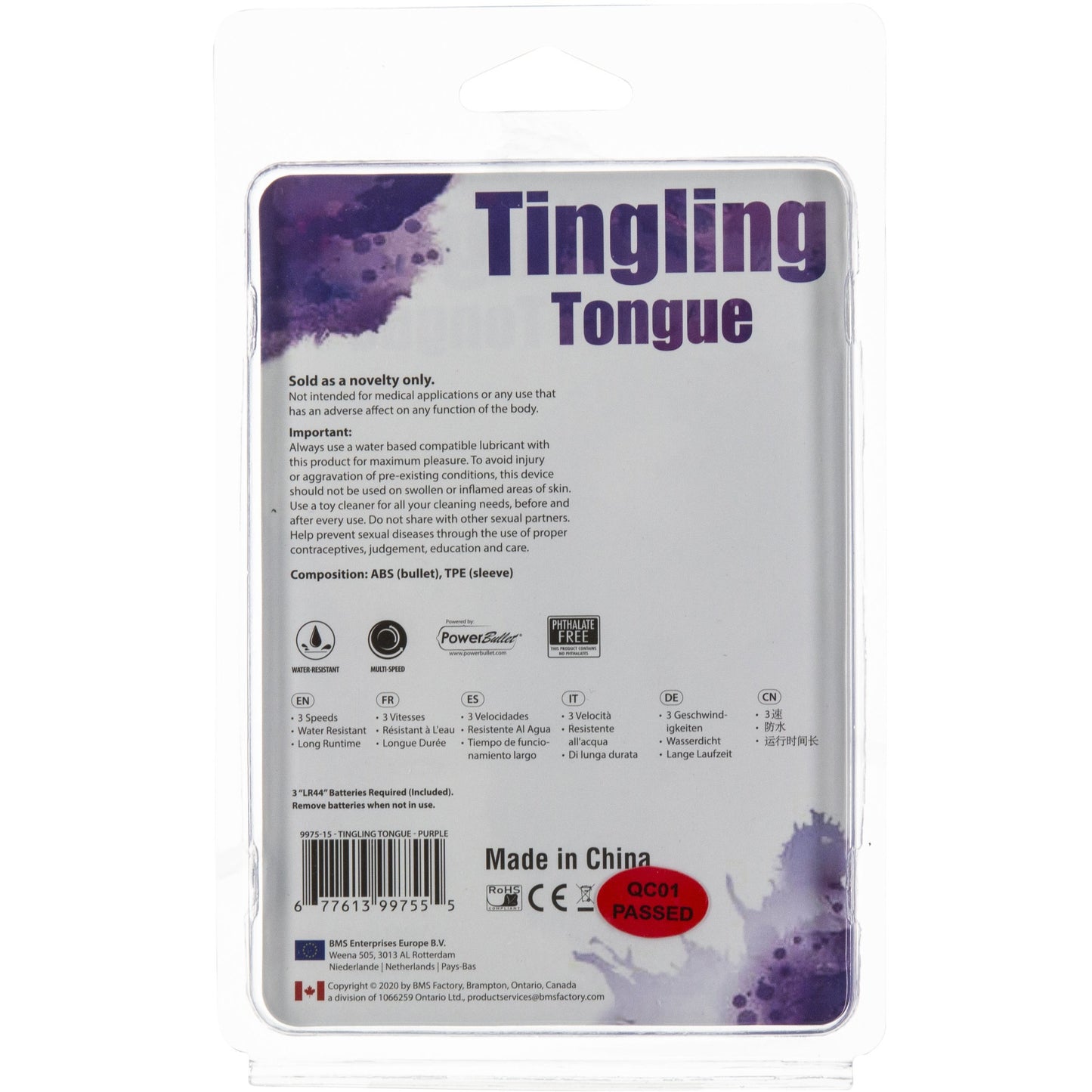 PowerBullet Tingling Tongue - Purple