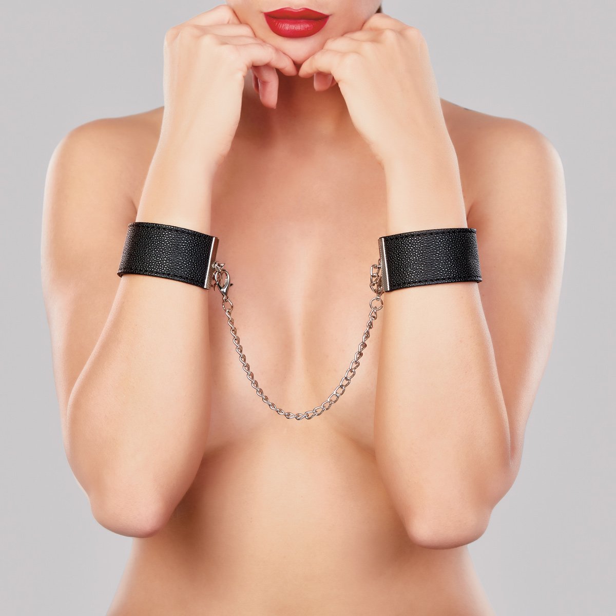 Adore By Allure – Lust in Love Cuffs – Black