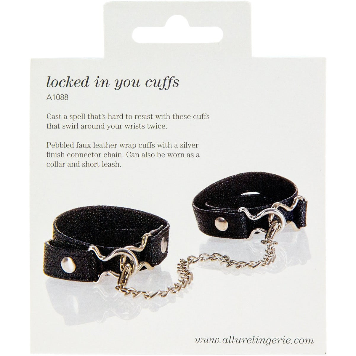 Adore By Allure – Wrap Cuffs with Connector Chain