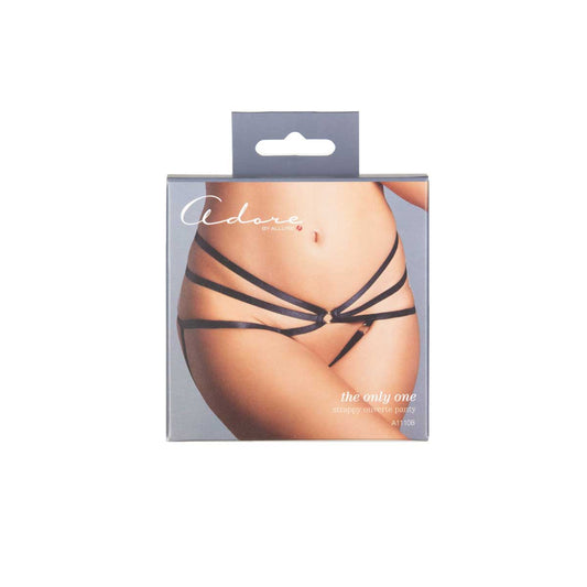 Adore By Allure – The Only One Panty – Black – One Size