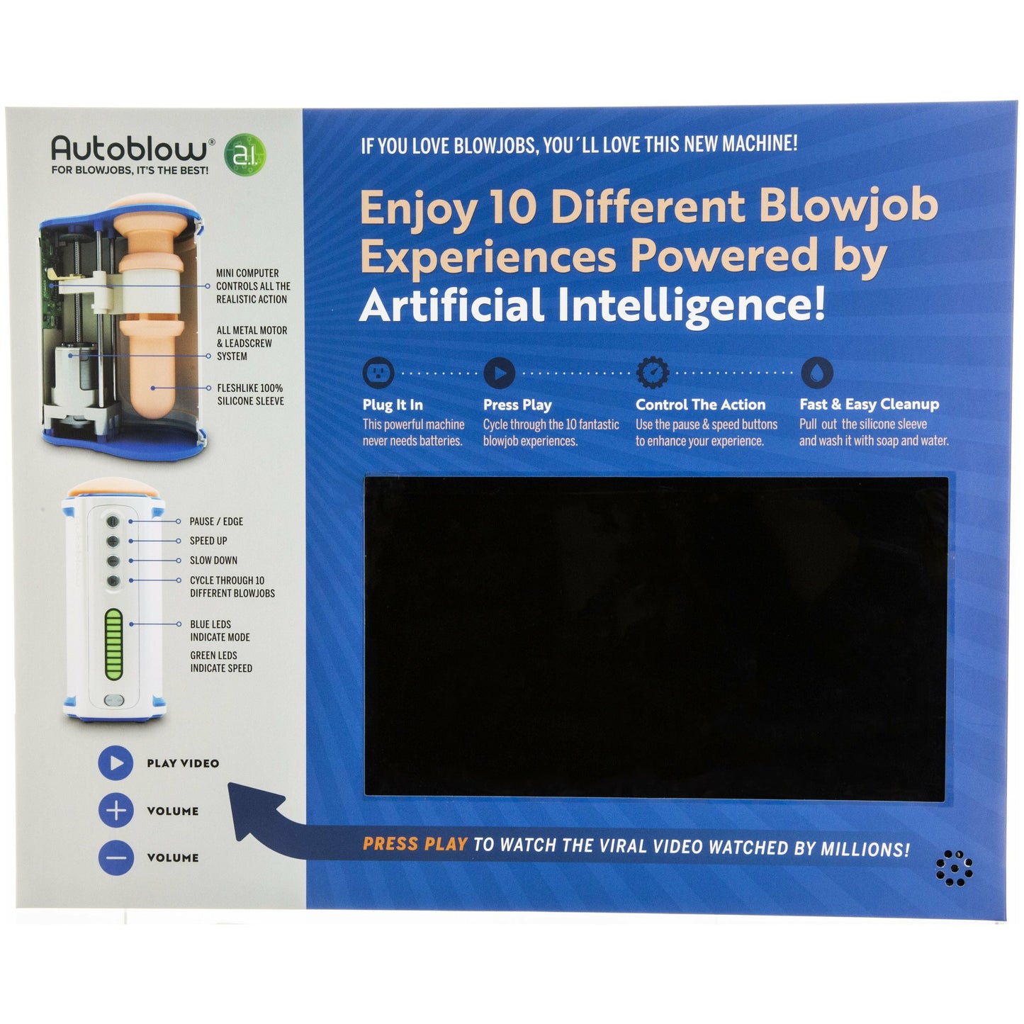 Autoblow A.I. Machine Display Screen - Limit One Per Store
