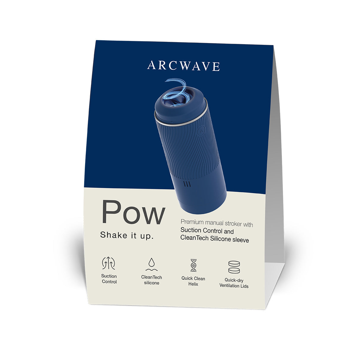 Pow by Arcwave Tent Card EN/FR
