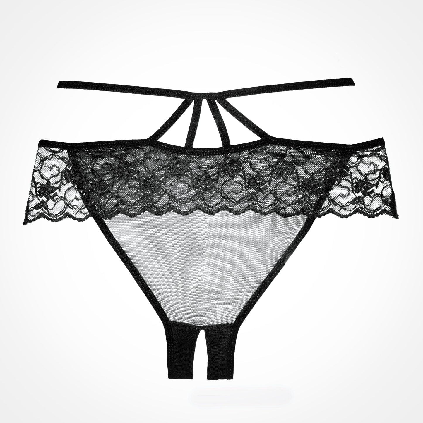 Adore By Allure – Angel Panty – Black – One Size