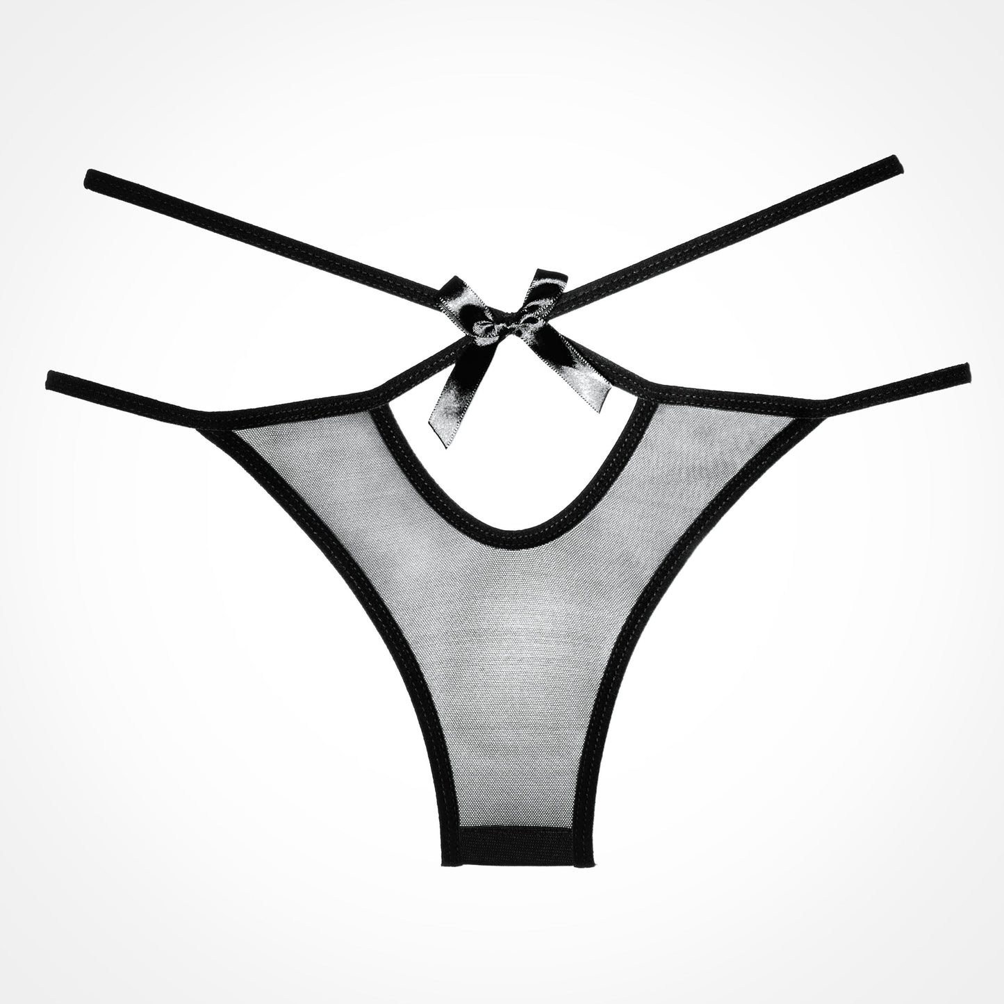 Adore By Allure – Naughty Vanilla Panty – Black – One Size