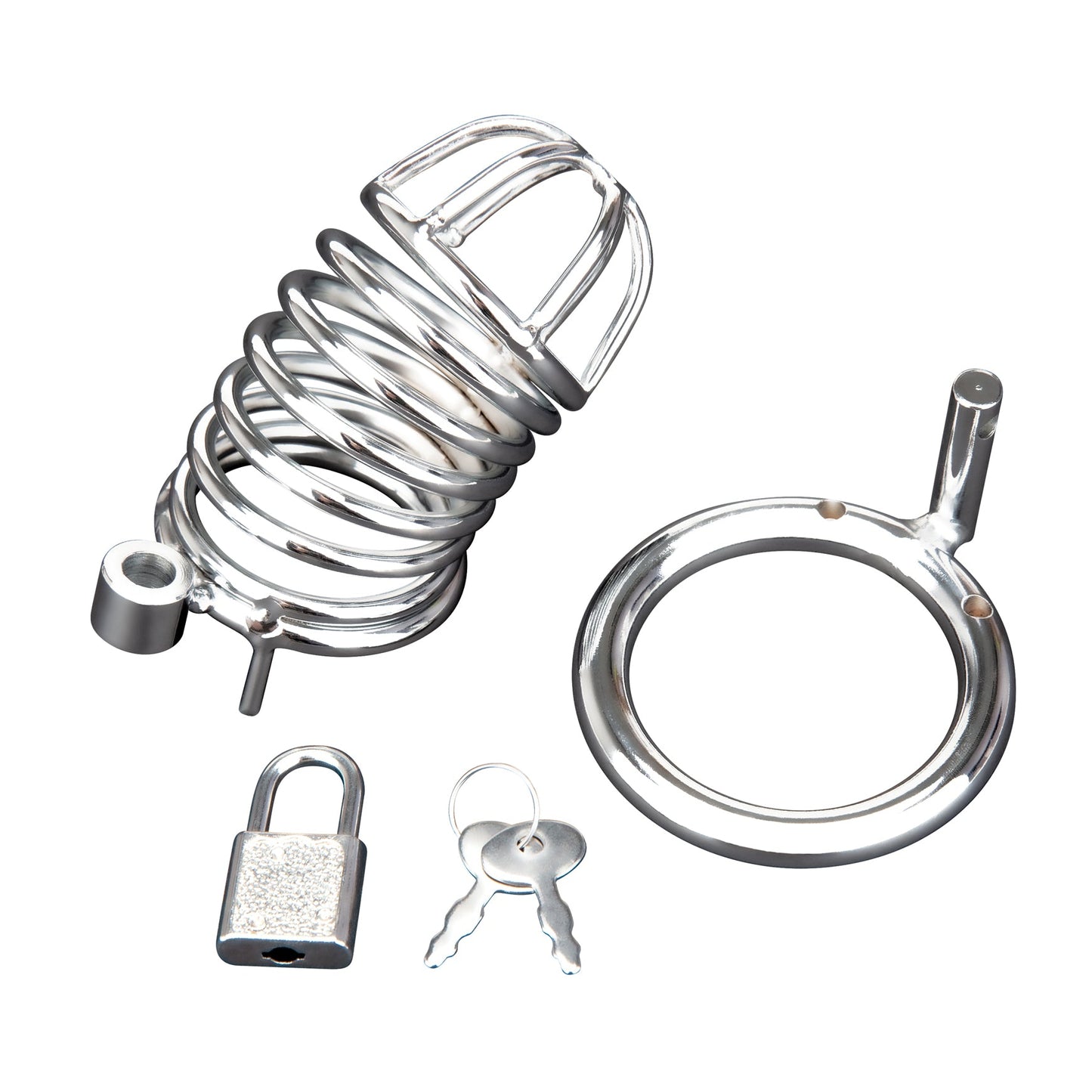 Blue Line - Deluxe Chastity Cage