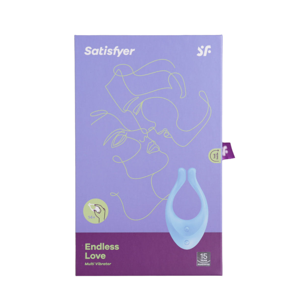 Satisfyer Endless Joy - Couples Multi Vibrator -  Blue