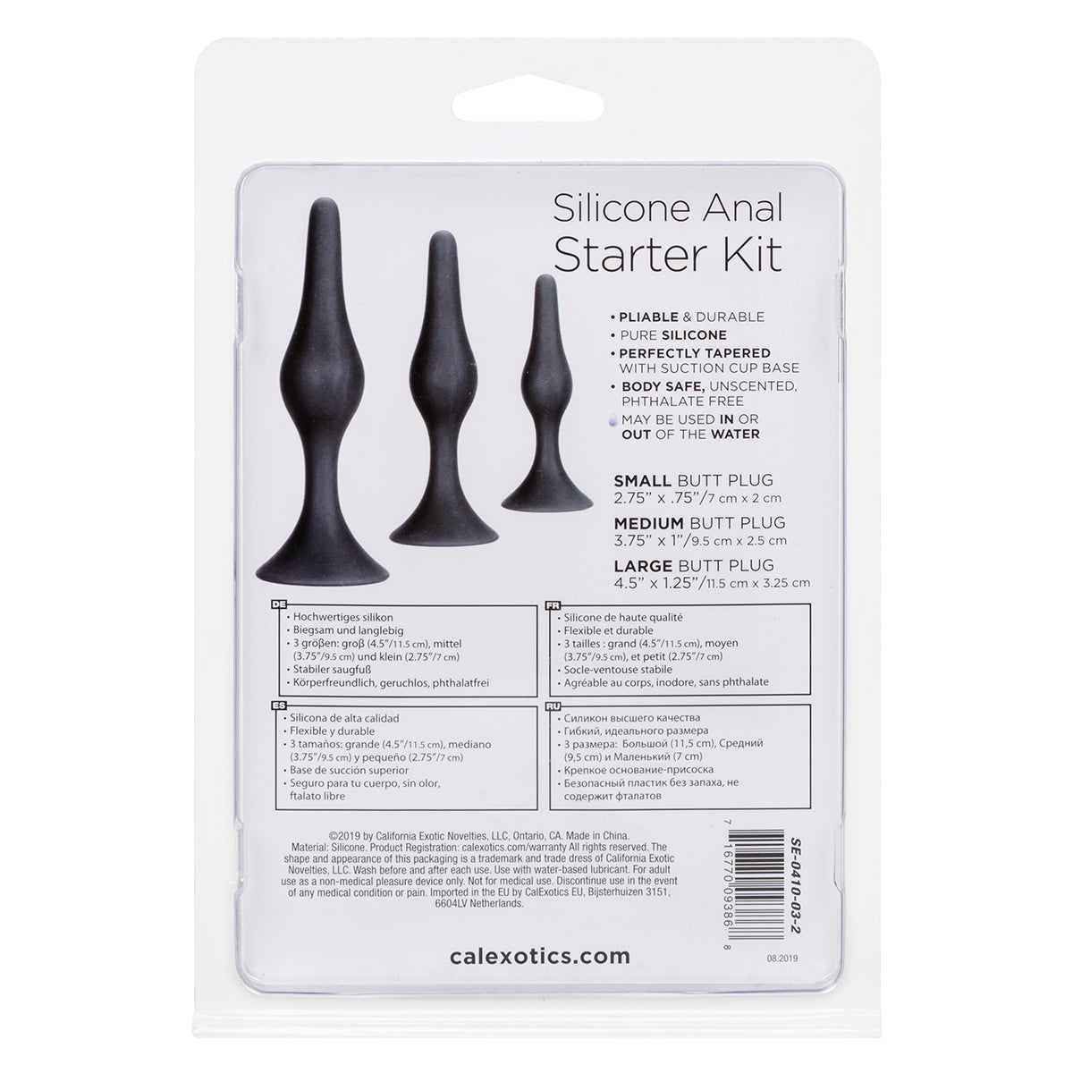 CalExotics® Booty Call Booty Training Kit - Black
