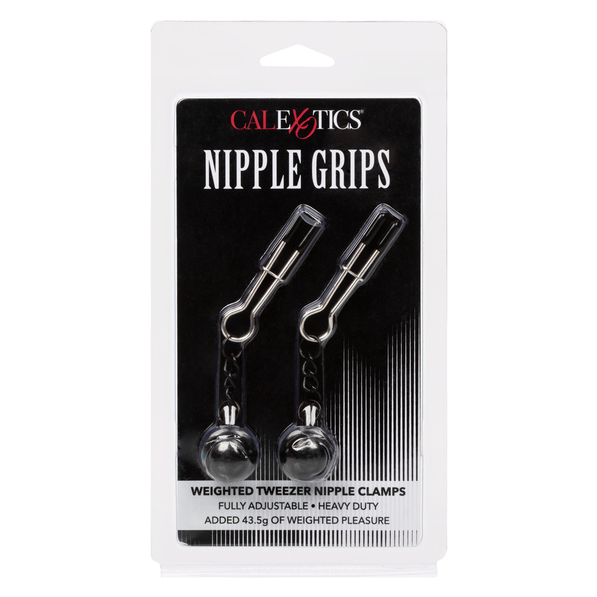 CalExotics® Nipple Grips – Weighted Tweezer Nipple Clamps