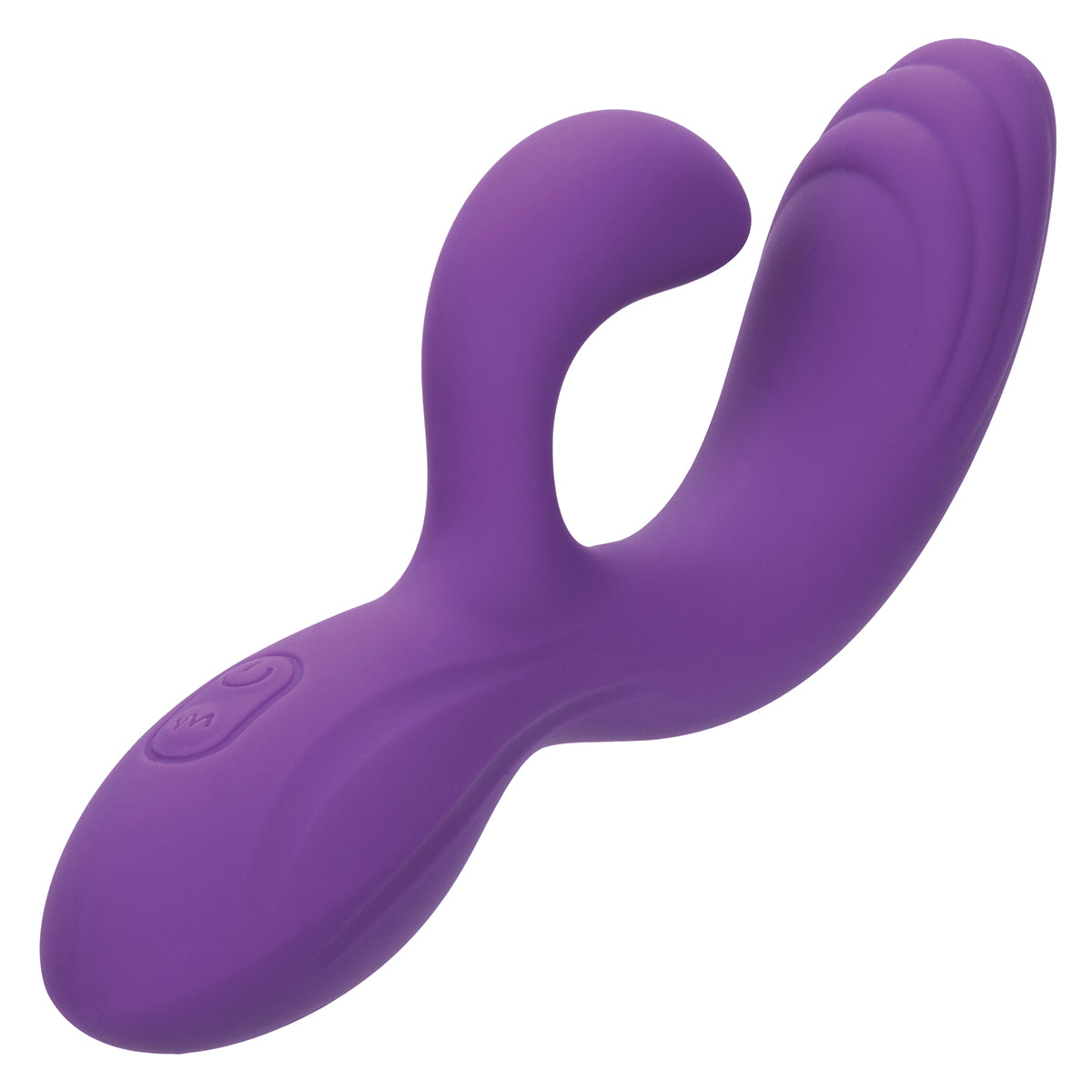 CalExotics® – Stella – Liquid Silicone - “C” Curve Vibrator - Purple