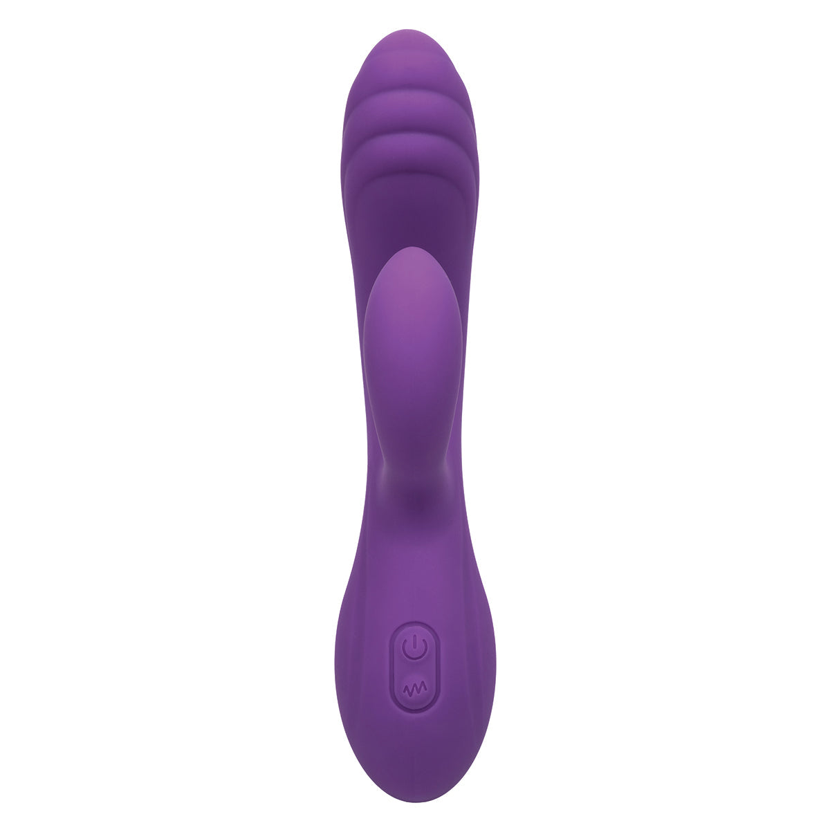 CalExotics® – Stella – Liquid Silicone - “C” Curve Vibrator - Purple