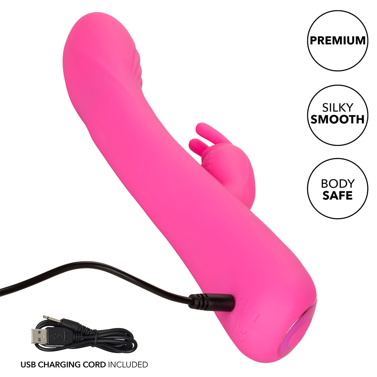 CalExotics® Jack Rabbit Elite Beaded G Rabbit – Pink