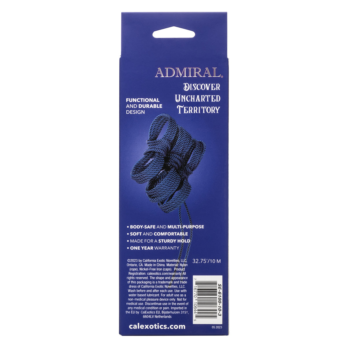 CalExotics® Admiral Multi Use Rope 10 Metres - Blue