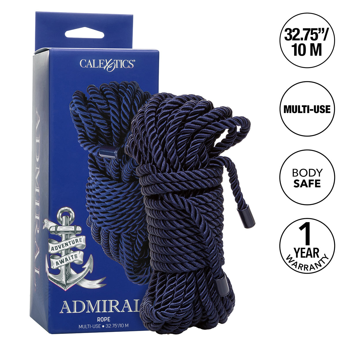 CalExotics® Admiral Multi Use Rope 10 Metres - Blue