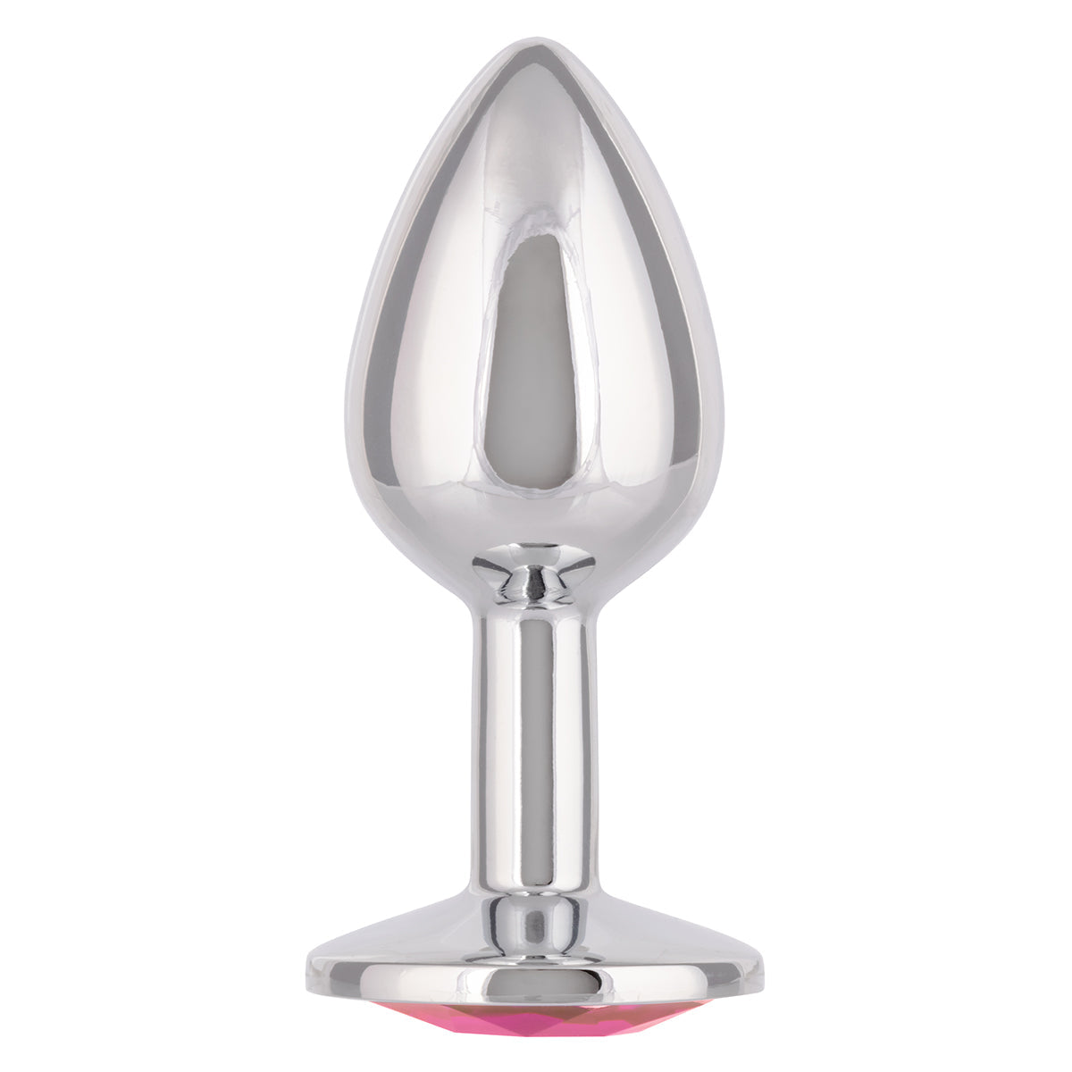 Pink Heart Stainless Steel Plug