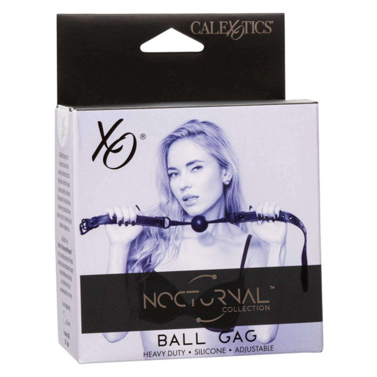 CalExotics® Nocturnal Collection Ball Gag- Black