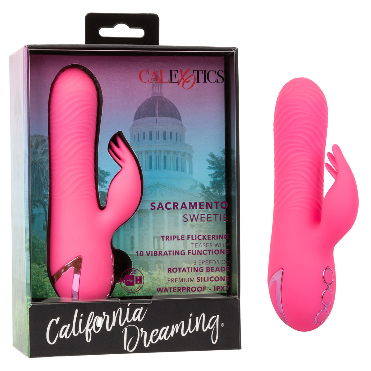 CalExotics® California Dreaming Sacramento Sweetie - Pink
