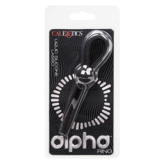 CalExotics® Alpha Liquid Silicone Lasso - Black