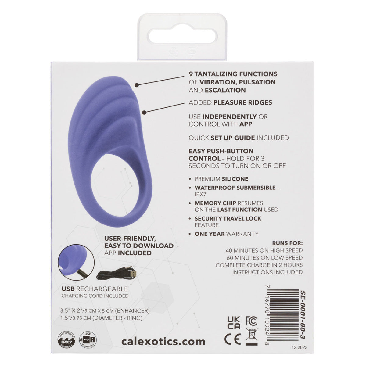 CalExotics® Connect Couples Ring