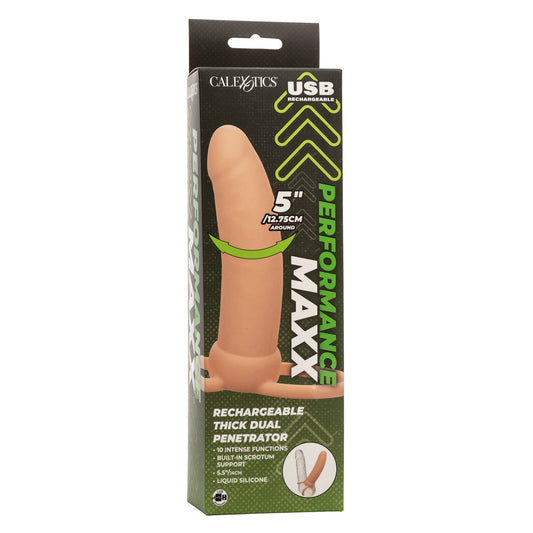 CalExotics® Performance Maxx Rechargeable Thick Dual Penetrator