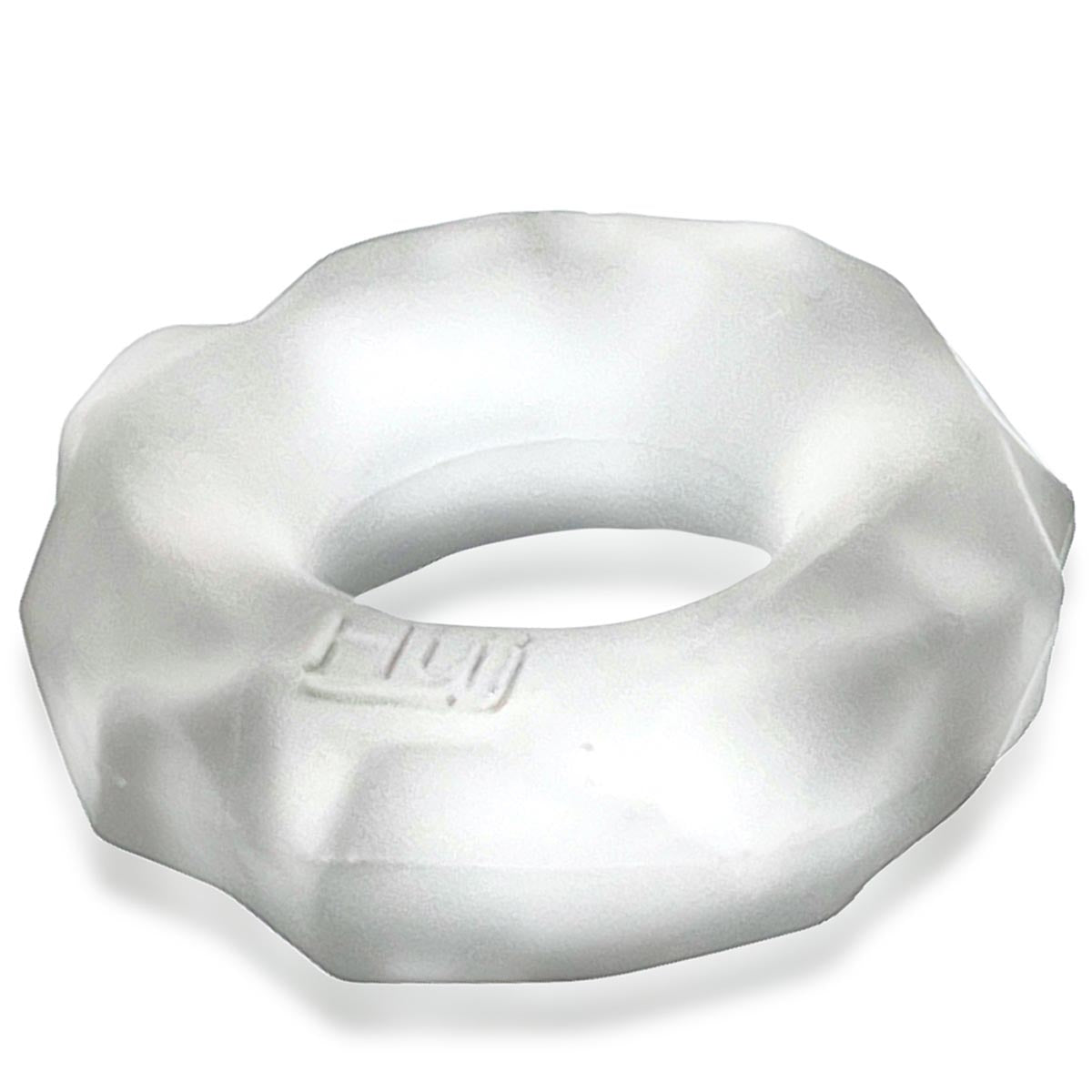 Oxballs - Hünkyjunk™ Fractal Tactile Cockring – Clear Ice
