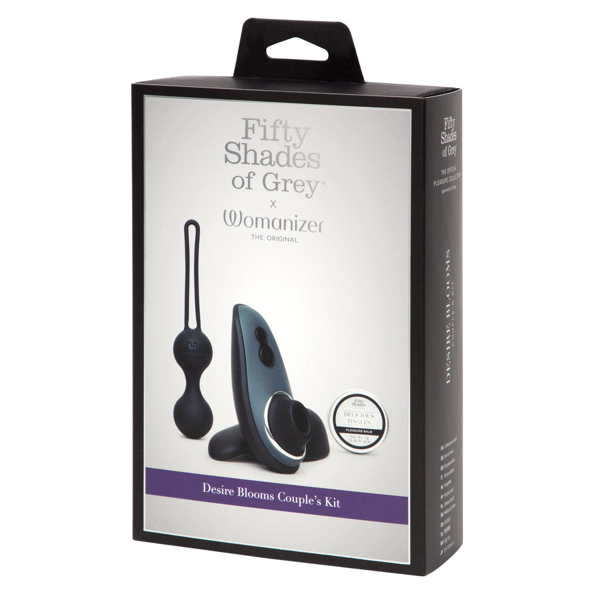Fifty Shades of Grey® x Womanizer – Desire Blooms Couple’s Kit