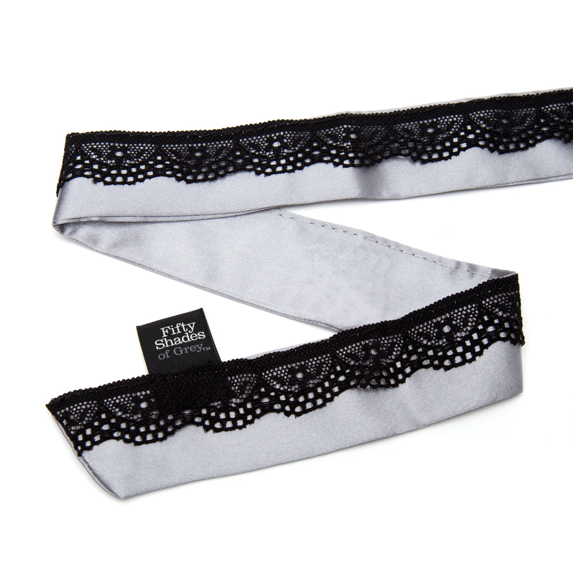 Fifty Shades of Grey® Play Nice Satin & Lace Collar & Nipple Clamps