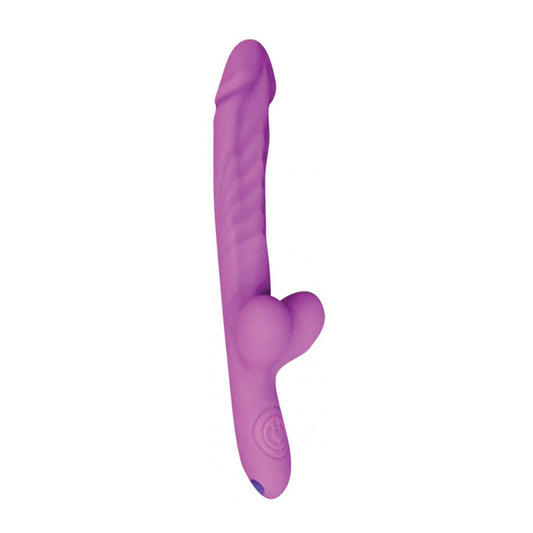 HottProducts Hott Products - Wet Dreams Ultra Slim Dickin Key Chain Vibe - Purple