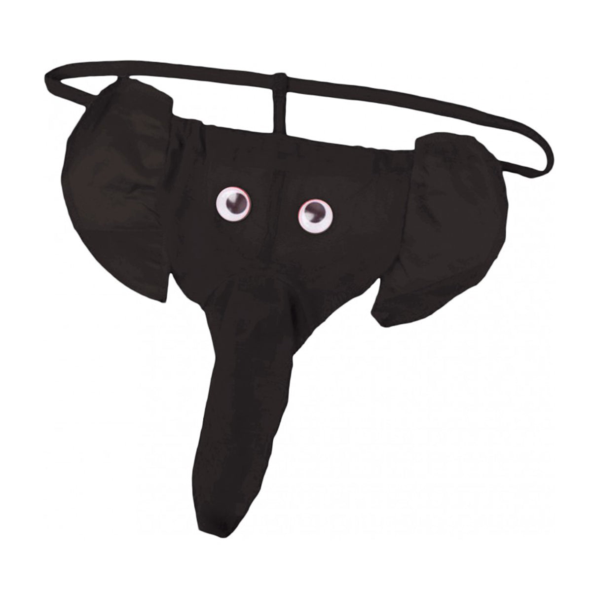Elephant Thong – Black – One Size Fits Most