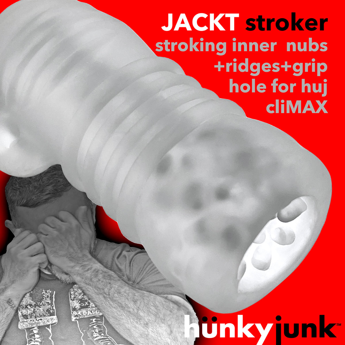 Oxballs - Hunkyjunk - Jackt Stroker - Clear Ice