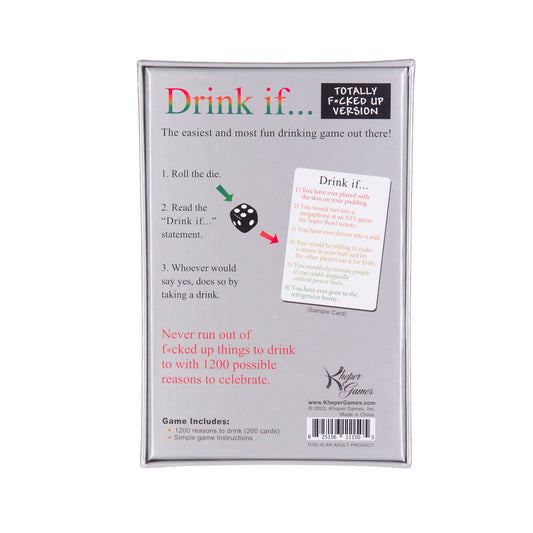 Kheper Games Drink If You’re Totally F*cked Up Version Game