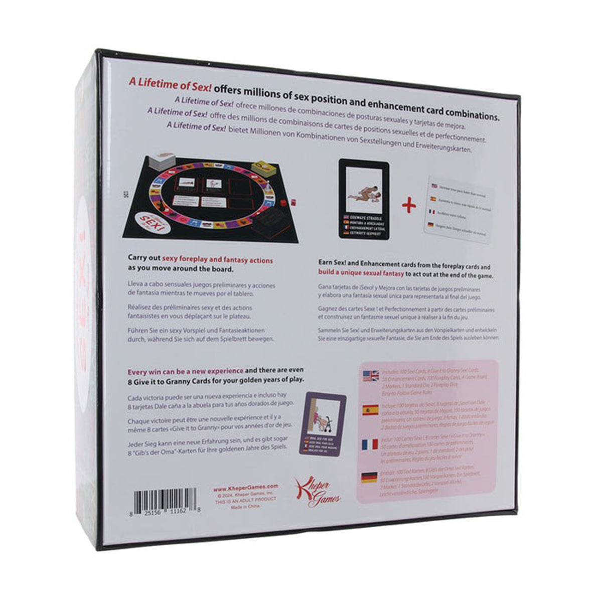 Kheper Games A Lifetime of Sex! The Game