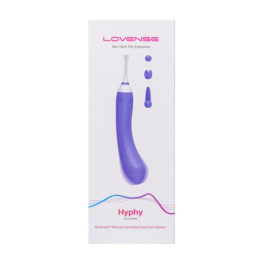 Lovense – Hyphy – Bluetooth Remote-Controlled Dual-End Vibrator
