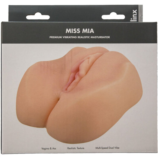 Linx Miss Mia Vibrating Male Masturbator – Ass & Vagina