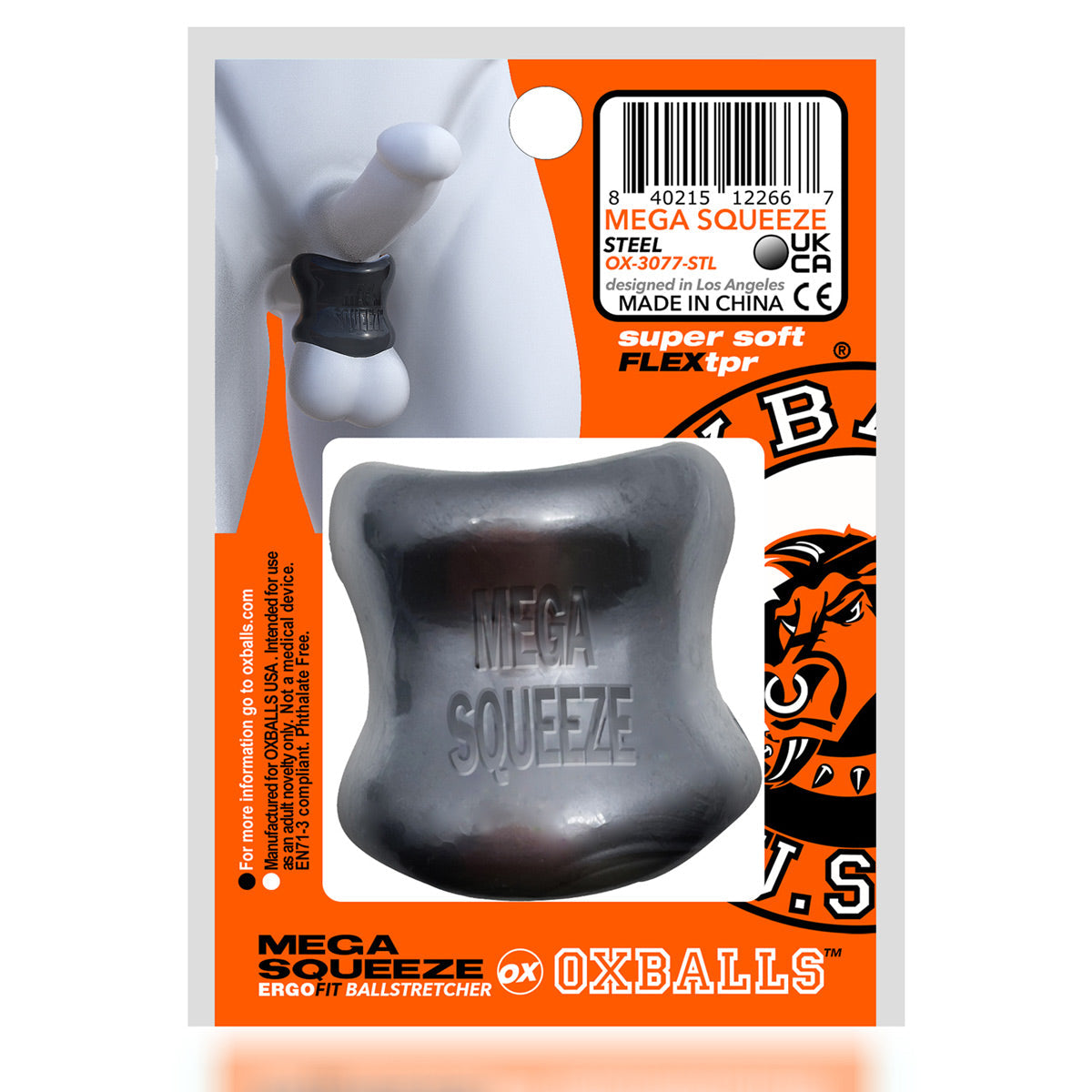 Oxballs - MEGA-SQUEEZE Ballstretcher – Steel