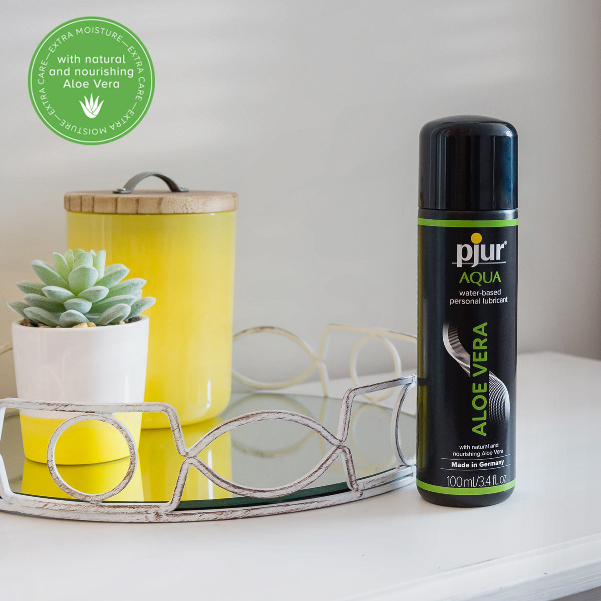 Pjur® Aqua - Aloe Vera Water Based Personal Lubricant - 100ml