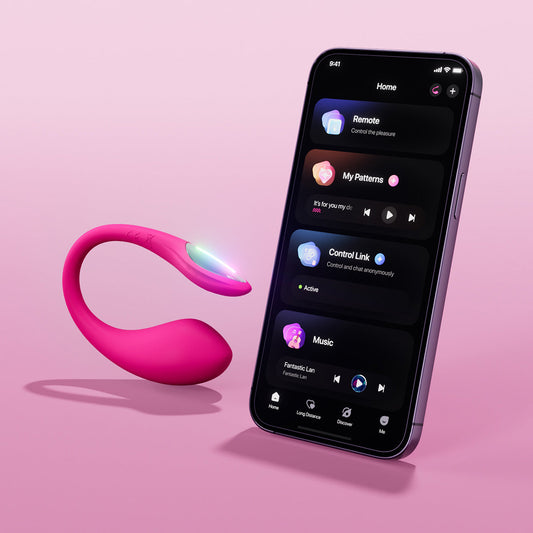 Lovense Lush  Mini Remote Control Vibrator - Pink
