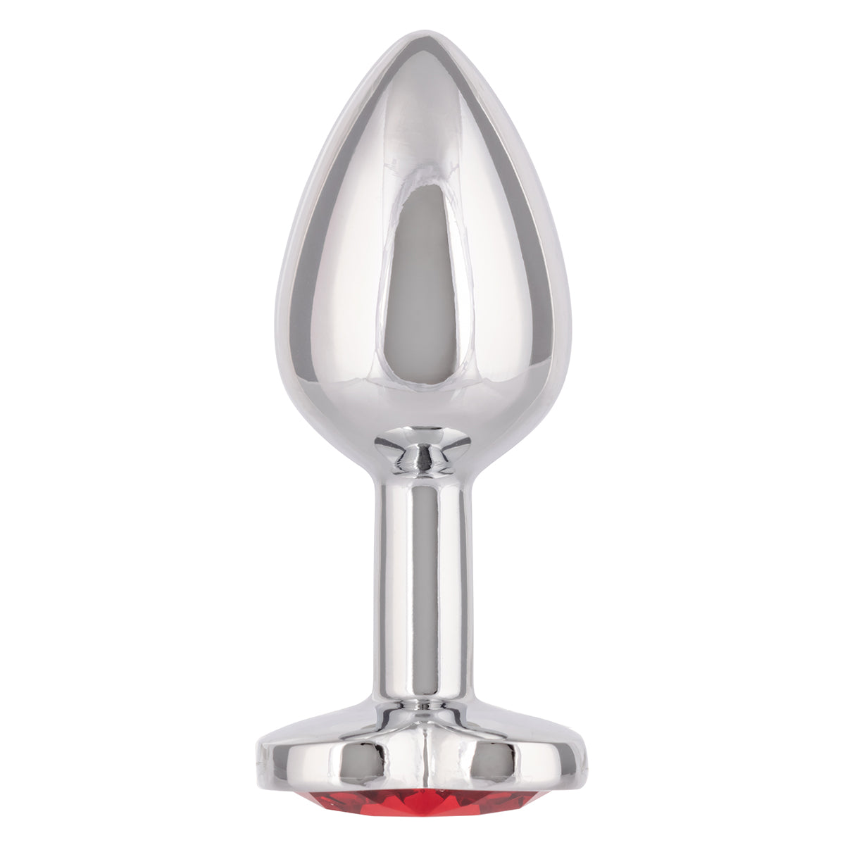 CaleXOtics Small Jewel Large Ruby Heart Plug - Ruby