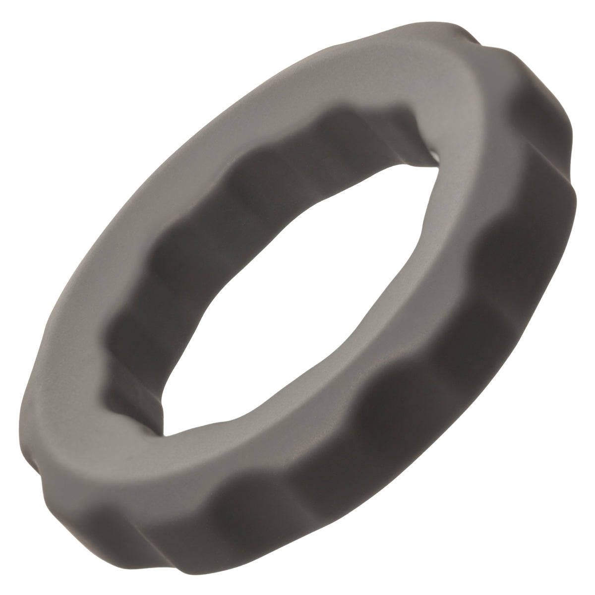 CalExotics® - Alpha Ring - Liquid Silicone Erect Ring – Grey