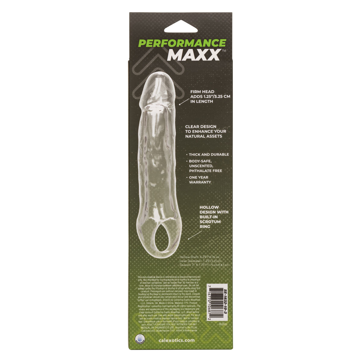 CalExotics® – Performance Maxx – Clear Extension - 5.5”