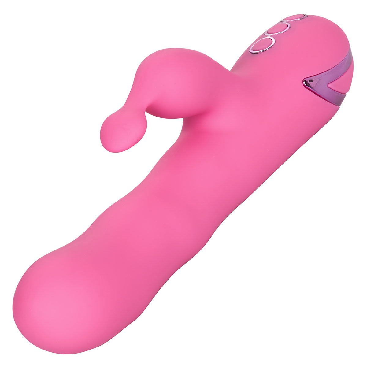 CalExotics® California Dreaming – Santa Barbara Surfer Dual Vibrator – Pink