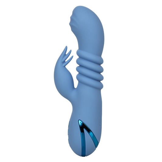 CalExotics® California Dreaming - Santa Cruz Coaster Dual Vibrator - Blue