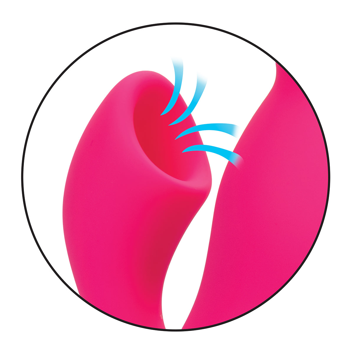 CalExotics® - California Dreaming Oceanside Orgasm Dual Vibrator – Fuschia