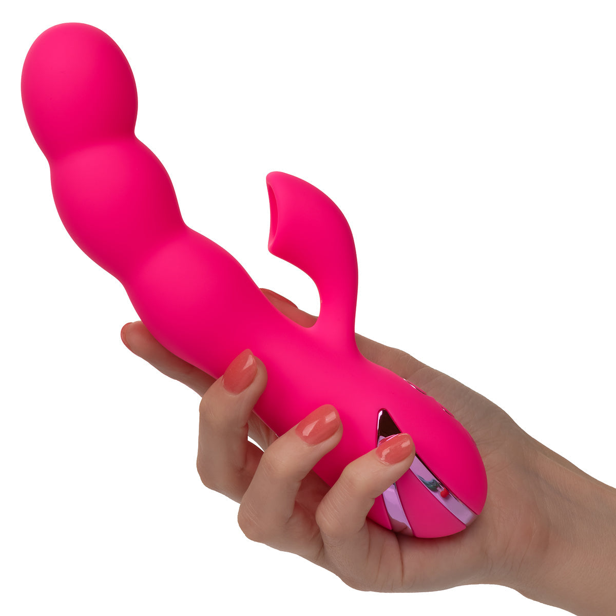 CalExotics® - California Dreaming Oceanside Orgasm Dual Vibrator – Fuschia