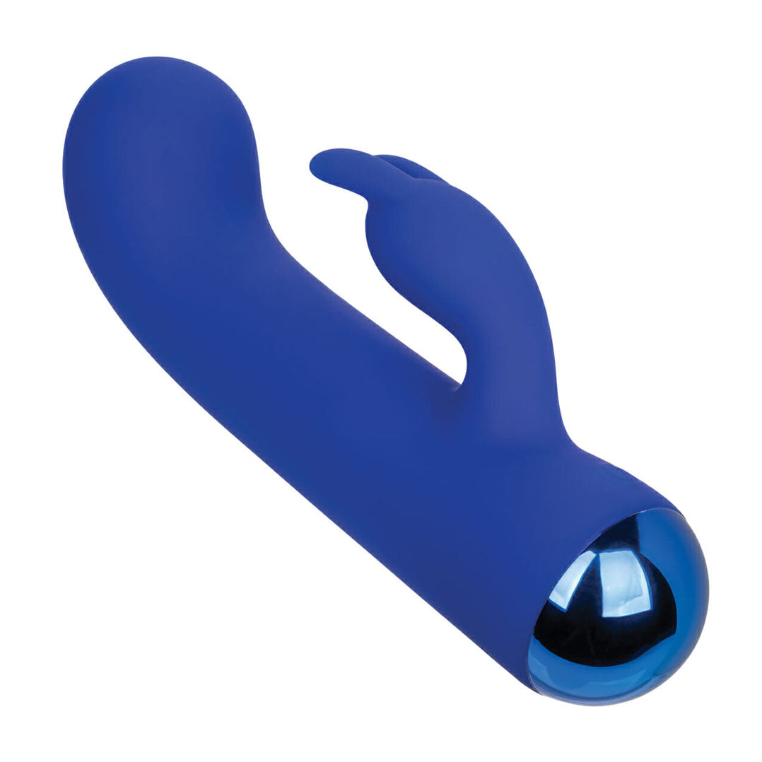 CalExotics® – Thicc – Chubby Bunny - Liquid Silicone Vibrator - Blue