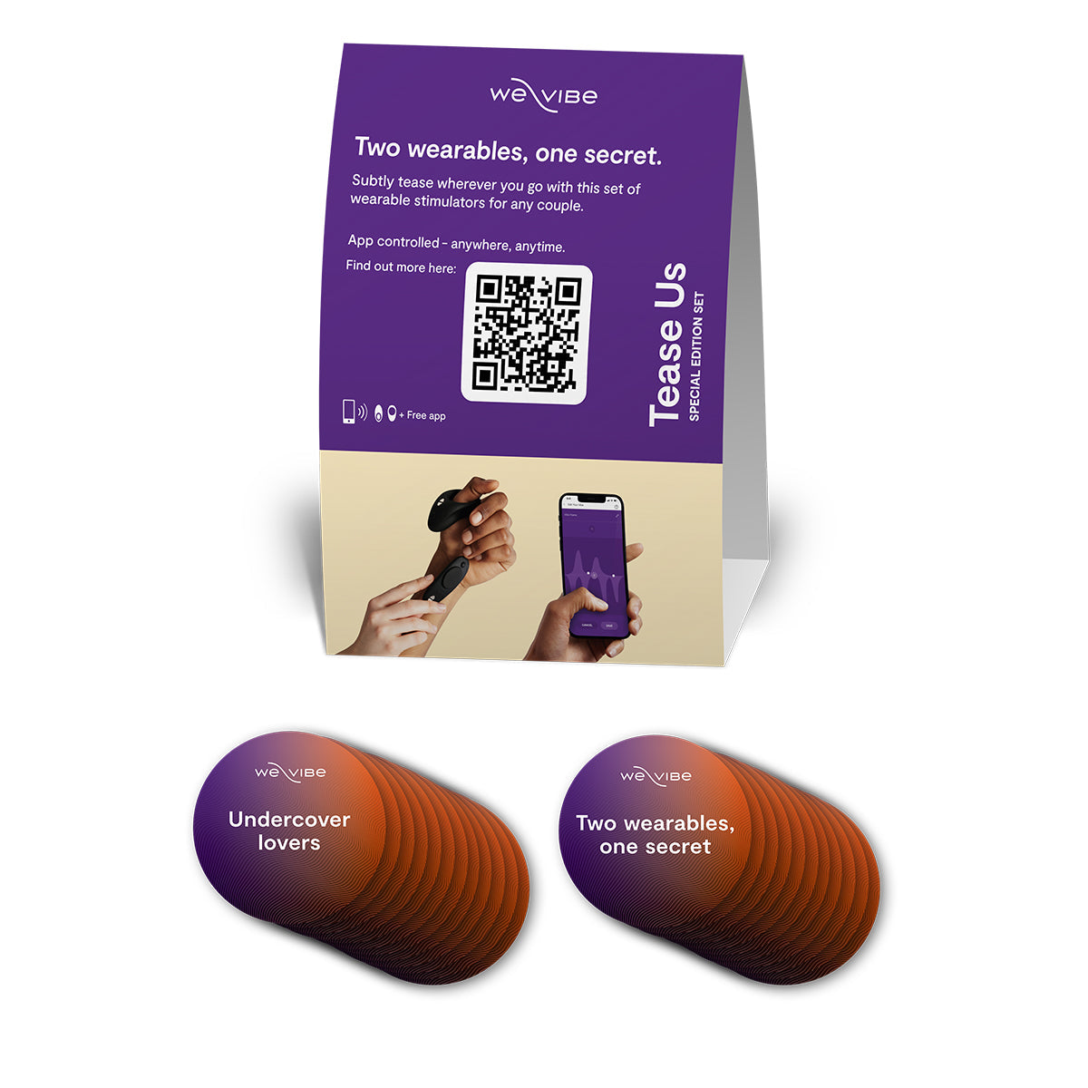 We-Vibe Tease Us Merch Kit