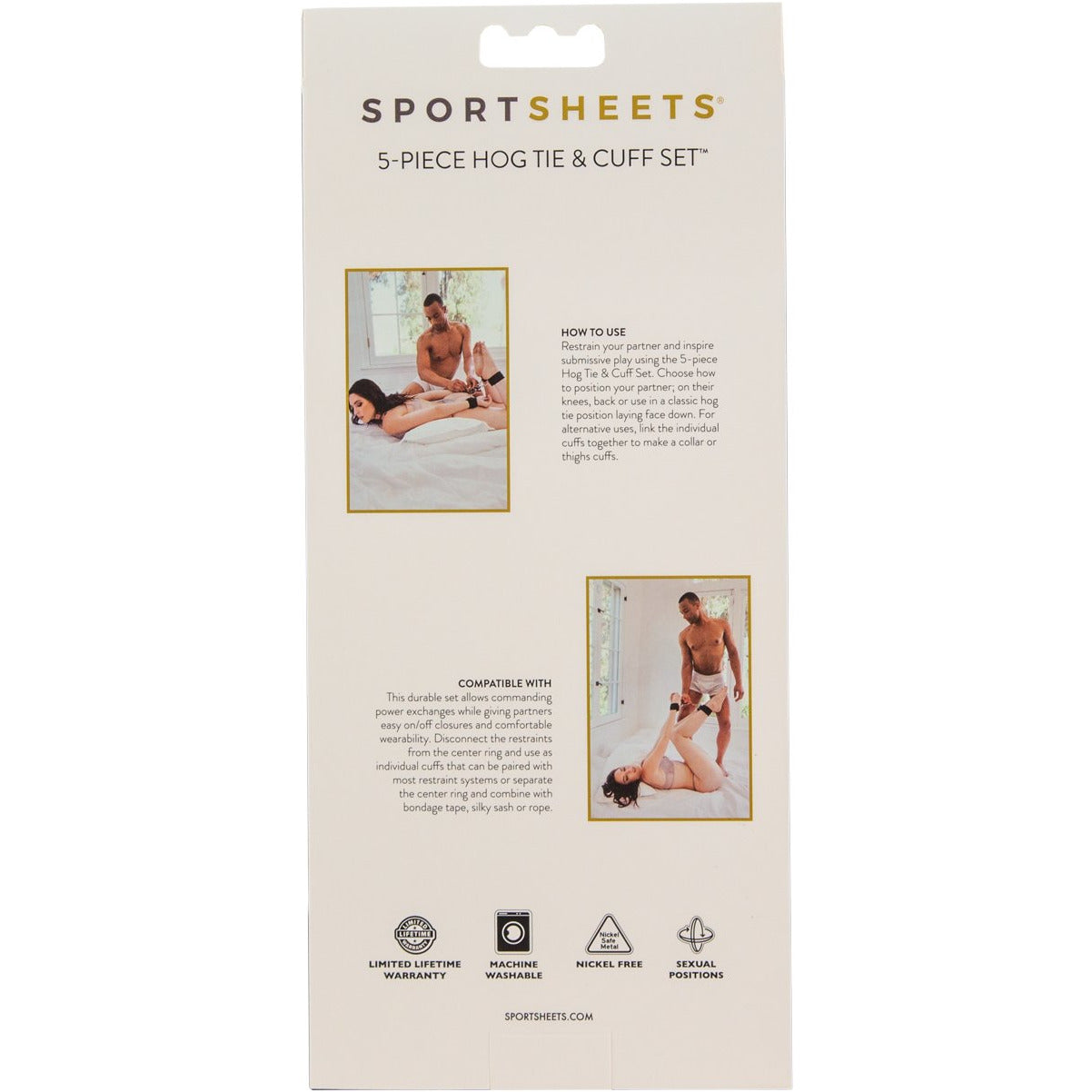 Sportsheets Sportsheets - 5 Piece Hog Tie & Cuff Set